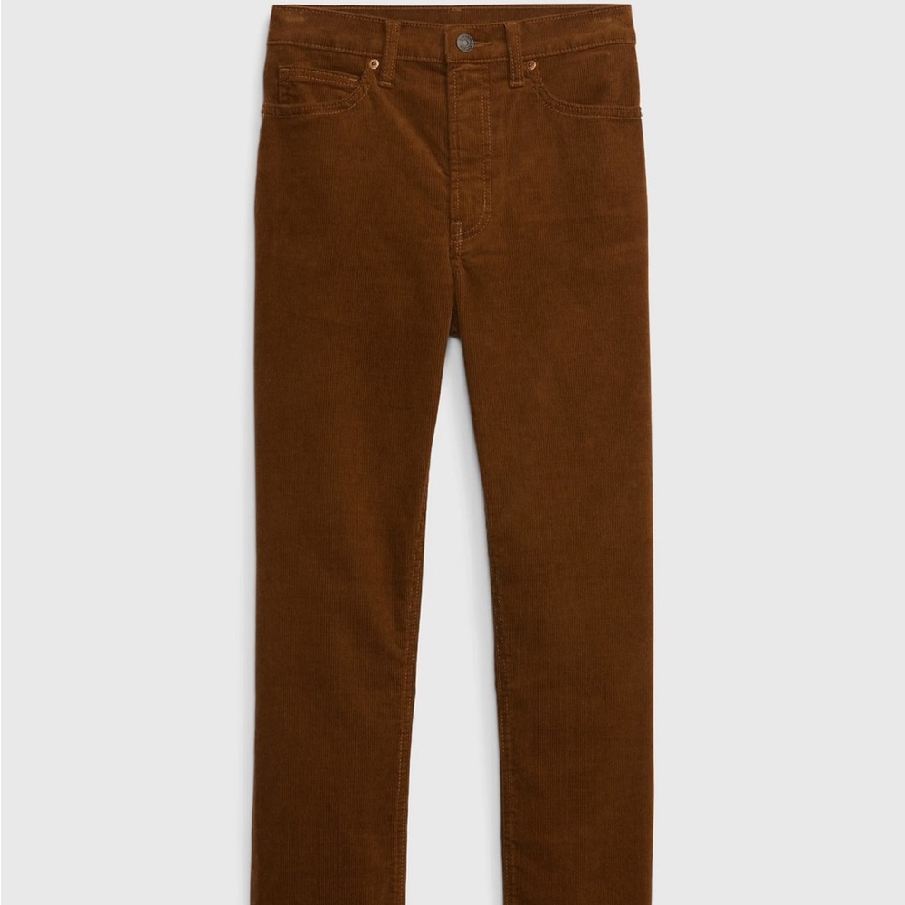 Gap NWT size 29P High Rise Corduroy Vintage Slim Jeans with Washwell - Picture 5 of 8
